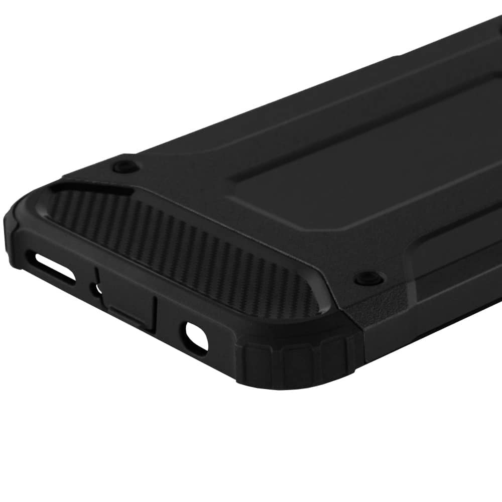 Ochranný kryt Techsuit Hybrid Armor pro Huawei P30 lite / P30 lite New Edition – černý