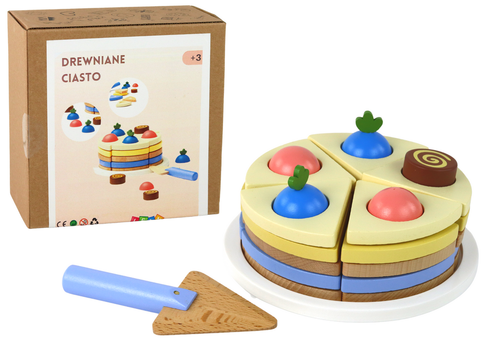 Drveni kolač Komadi torte - 8 komada.