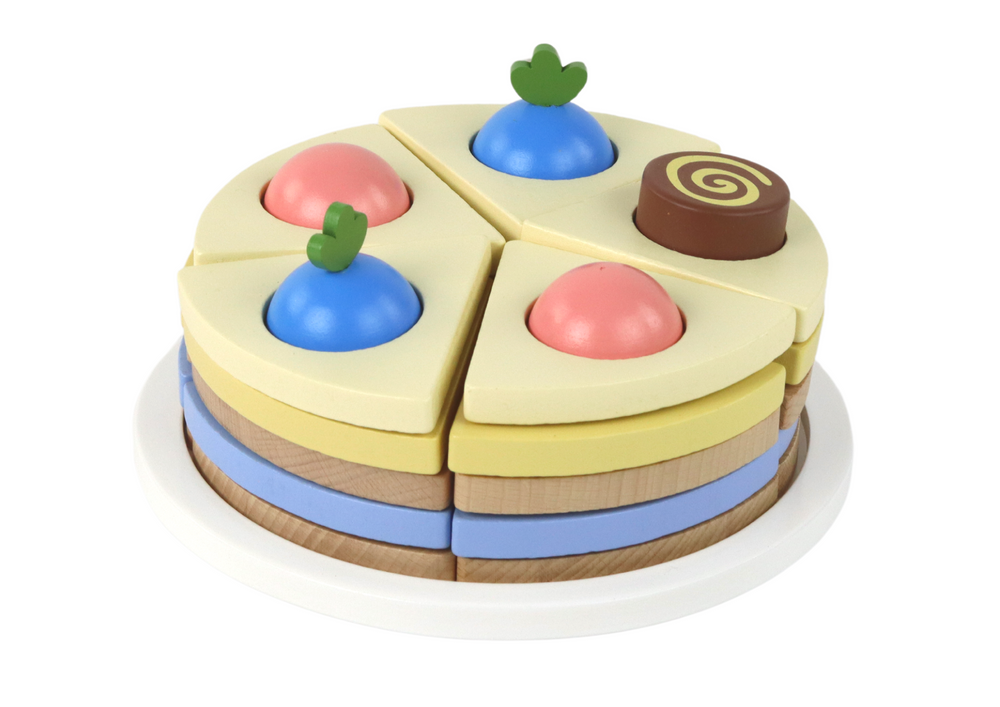 Drveni kolač Komadi torte - 8 komada.