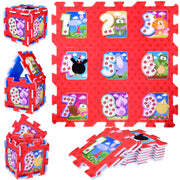 Podne mekane puzzle Animals Numbers