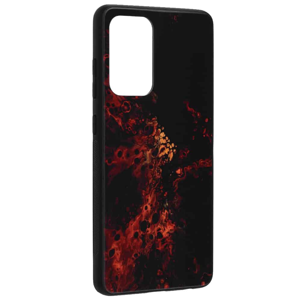 Techsuit Glaze Series kryt pro Samsung Galaxy A52 5G Red Nebula
