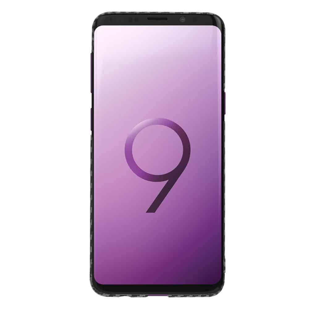 Techsuit - Carbonite FiberShell kryt pro Samsung Galaxy S9 - černý