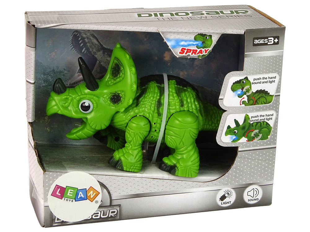 Interaktivni Dinosaur Triceratops - zeleni