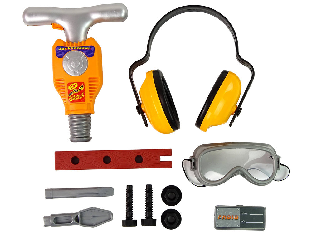 Dječji set alata Jackhammer - žuti