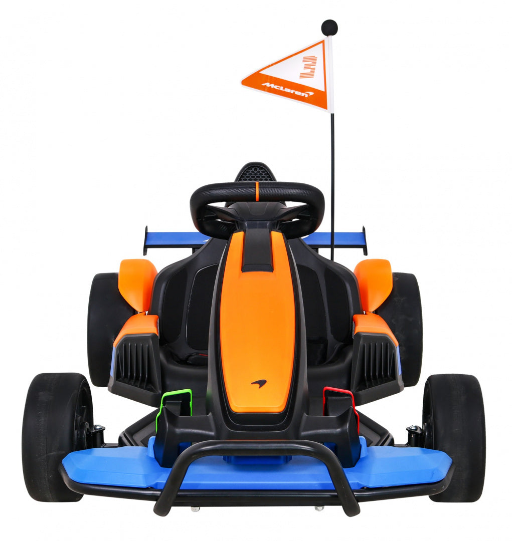 Licencirani Go-kart na akumulator McLaren Drift - narančasti