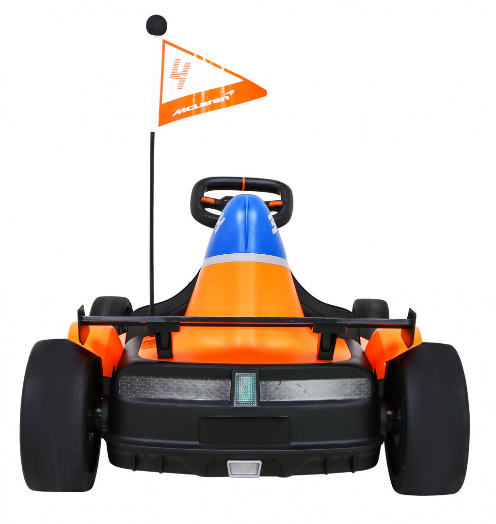Licencirani Go-kart na akumulator McLaren Drift - narančasti