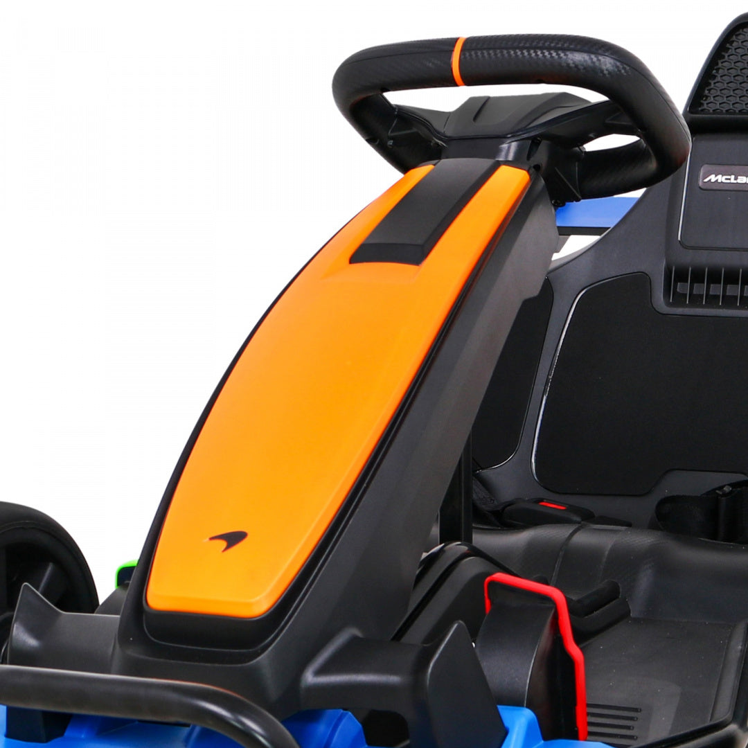 Licencirani Go-kart na akumulator McLaren Drift - narančasti