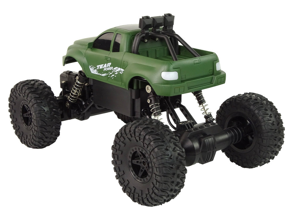 Buggy na daljinsko upravljanje PLASTIC 1:18 - zeleni