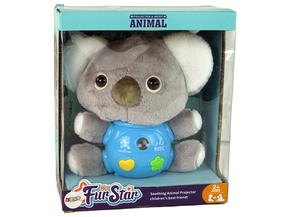 Koala-Projektor klingt interaktives Spielzeug grau