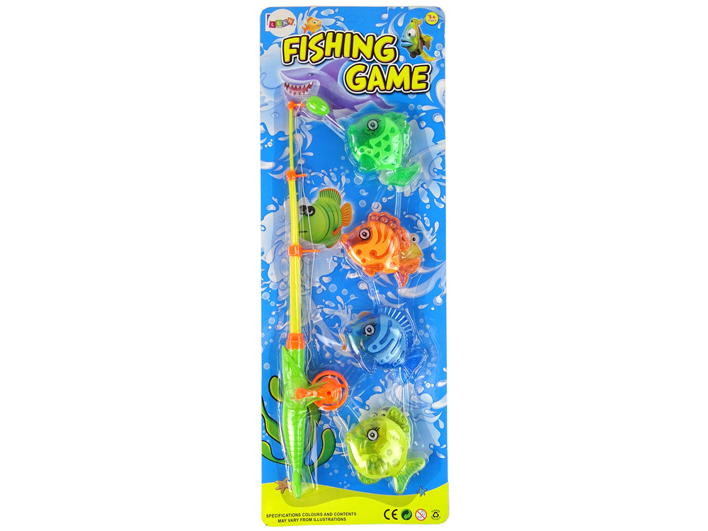 Fish Catching Arcade Game Fishing Rod 4 Fish
