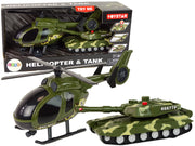 Set za igru helikopter i tenk - zeleni