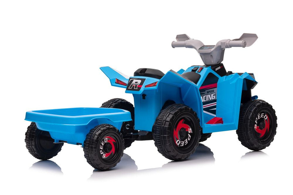 Quad na akumulator s prikolicom XMX630T - plavi