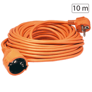 home Produžni strujni kabel 1 utičnica, 10m, H05VV-F 3G 1,5mm² - NV 2-10/OR/1.5