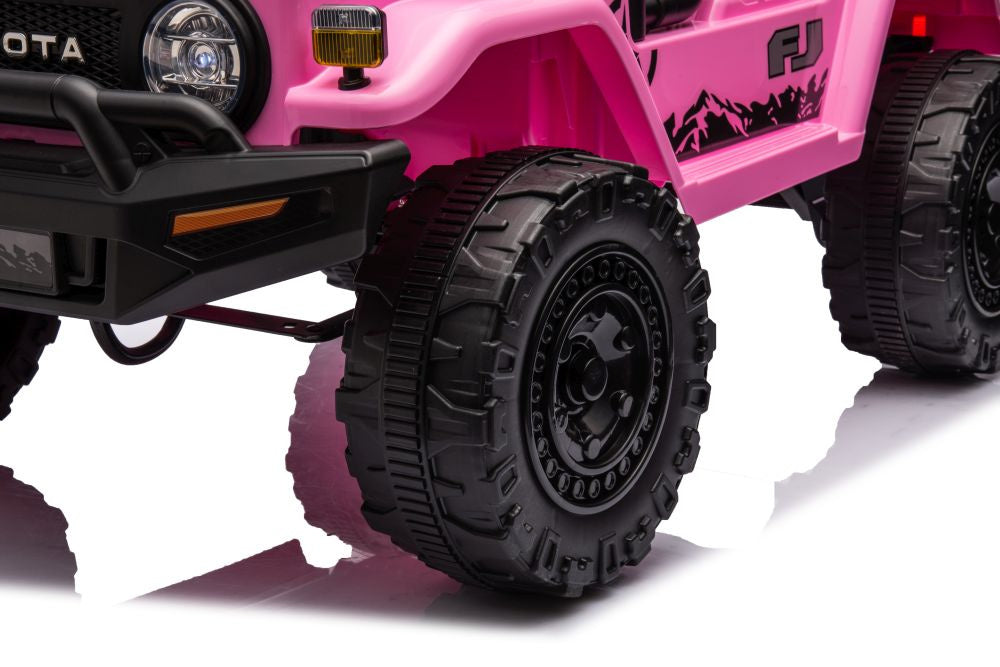 Licencirani auto na akumulator Toyota FJ White 4x4 - rozi