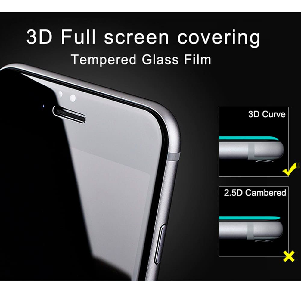 MOCOLO - 3D zakřivené plně lepicí sklo - Samsung Galaxy A13 4G / A23 4G / A23 5G / - černé