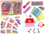 Colorful Makeup and Jewelry Set