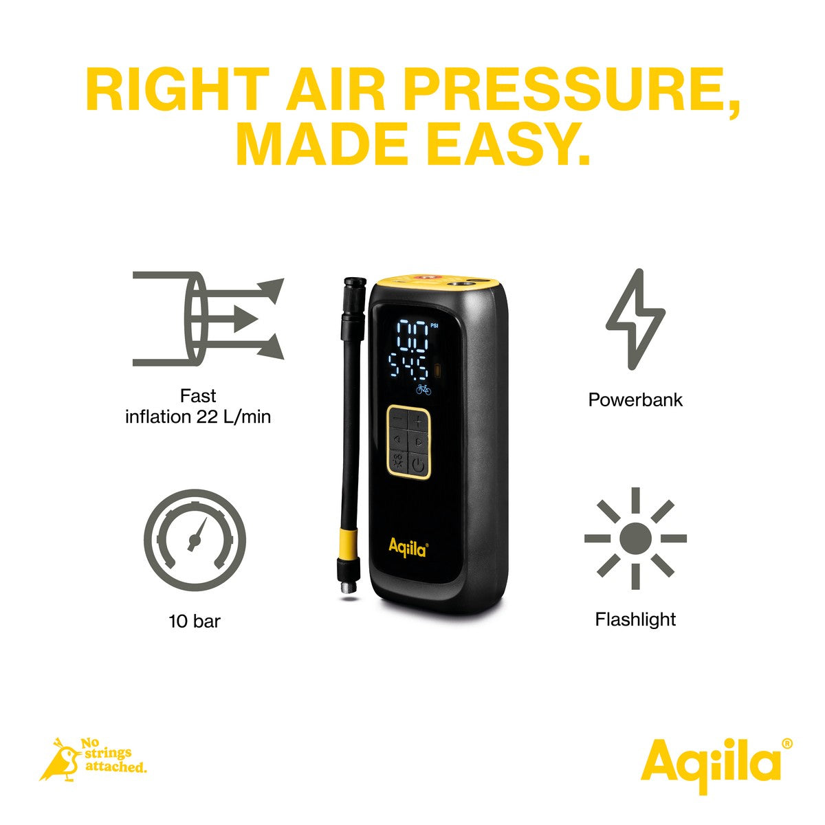 Aqiila Airbird C4 pumpa za zrak