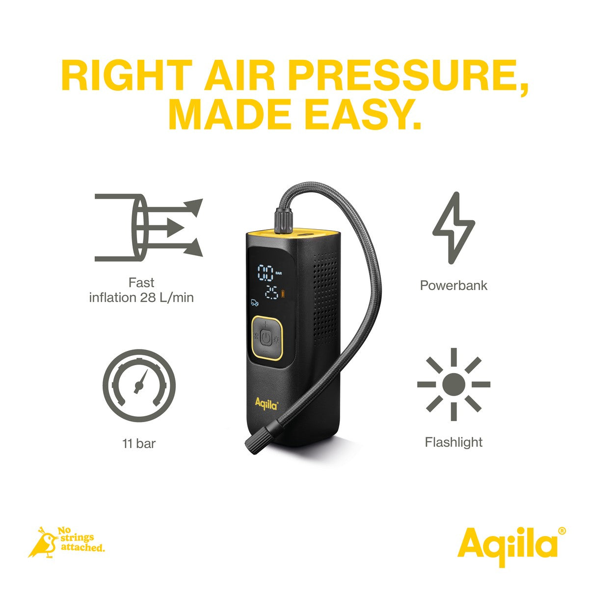 Aqiila Airbird C7 prijenosna pumpa za zrak