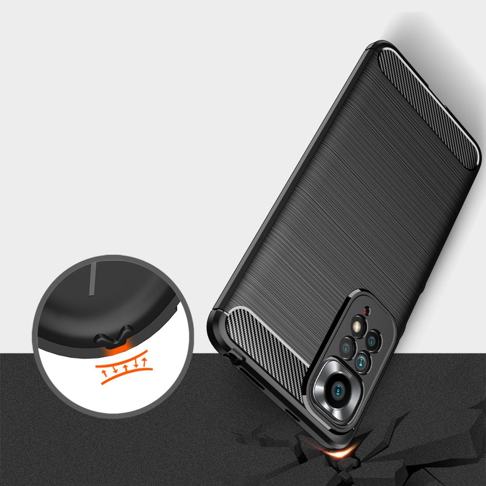 TECH-PROTECT TPUCARBON POUZDRO PRO XIAOMI REDMI NOTE 11 4G / 11S 4G