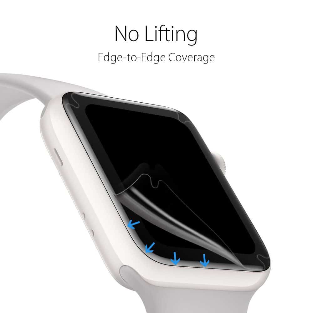 Spigen - Neo Flex (3 kom) - Apple Watch 4 / 5 / 6 / SE / 7 / 8 (40 mm / 41 mm) - prozirni