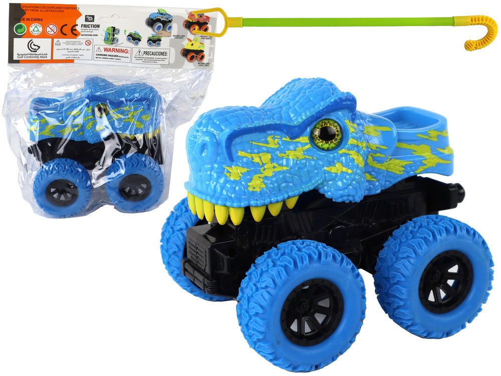 Vozilo s trenjem Tyrannosaurus Rex - plavi