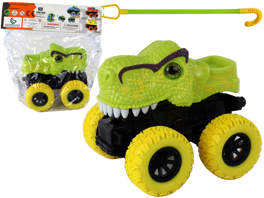 Vozilo s trenjem Tyrannosaurus Rex - zeleni
