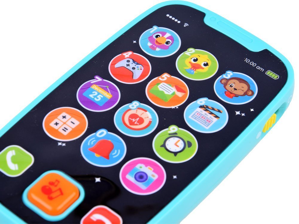 Interaktivni baby smartphone plavi