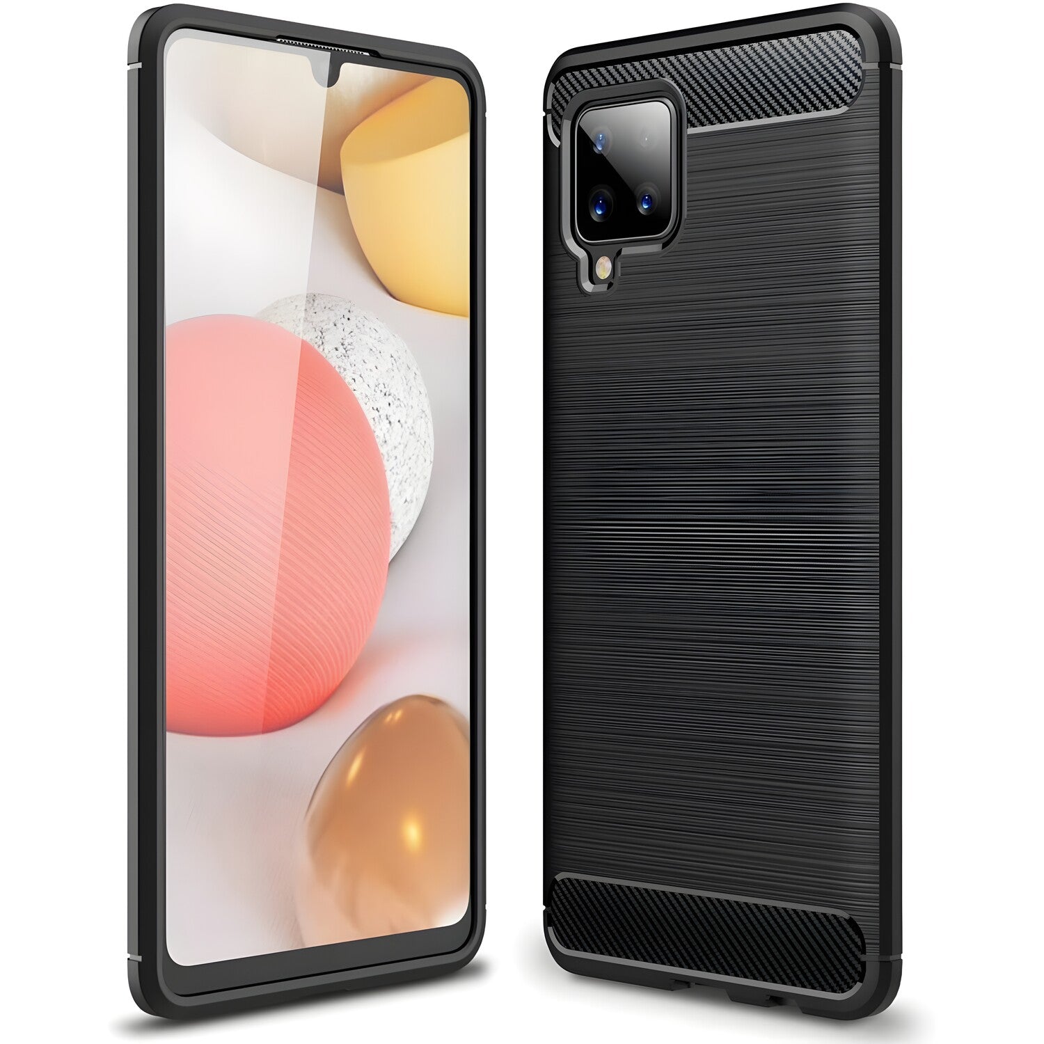 Futrola Carbon Shield TPU za Samsung Galaxy A42 5G - Crna KP9510