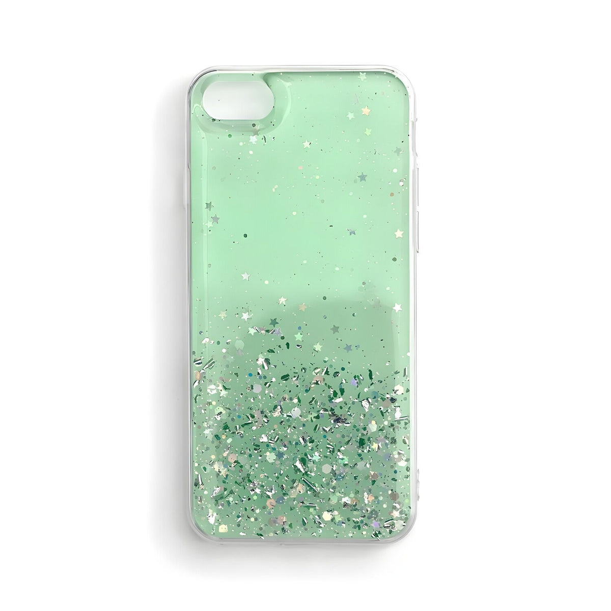 Wozinsky Star Glitter silikonska futrola za Samsung Galaxy S21 5G - Zelena