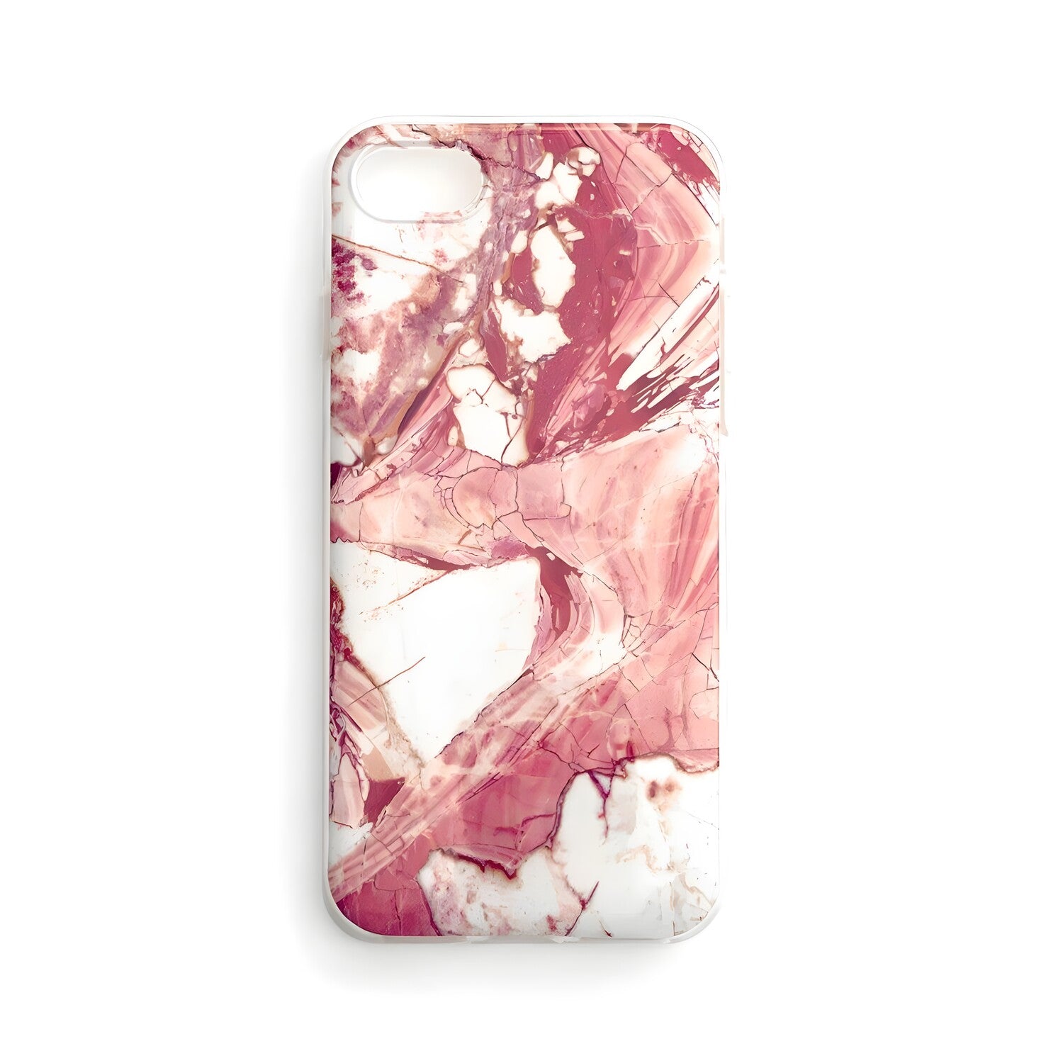 Wozinsky Marble silikonska futrola za Apple iPhone 13 Mini - Roza KP10034