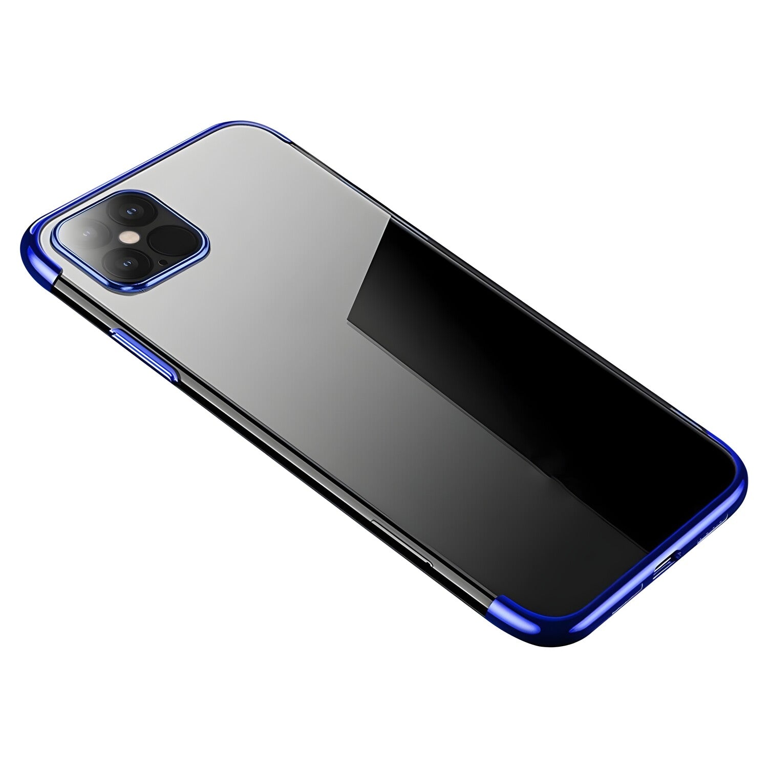 Futrola Clear Color s obojenim rubom za Samsung Galaxy S21 5G - Plava KP10813