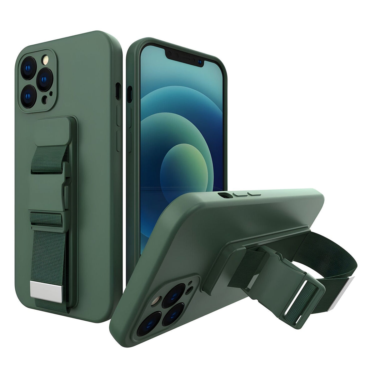 Futrola Rope Case za Apple iPhone 7/iPhone 8/iPhone SE 2020/iPhone SE 2022 - Zelena
