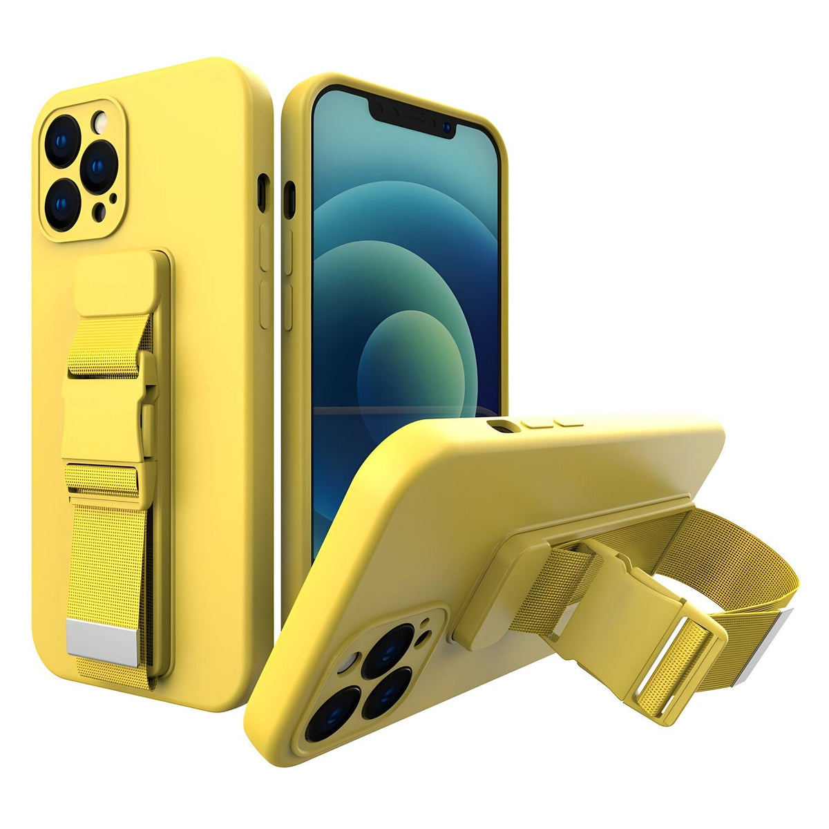 Futrola Rope Case za Samsung Galaxy A12/Galaxy M12 - Žuta