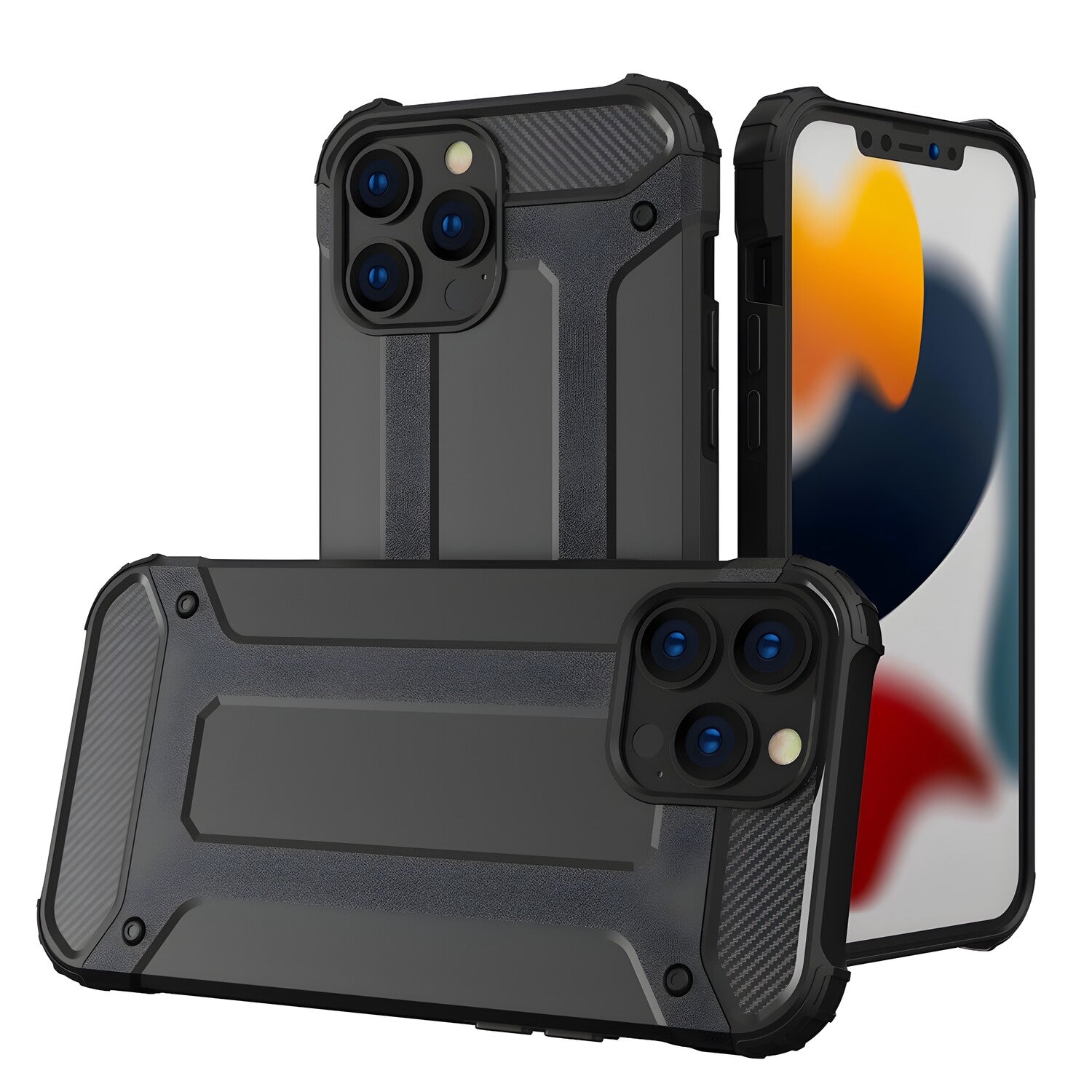 Futrola Hybrid Armor za Apple iPhone 13 Pro Max - Crna KP13233