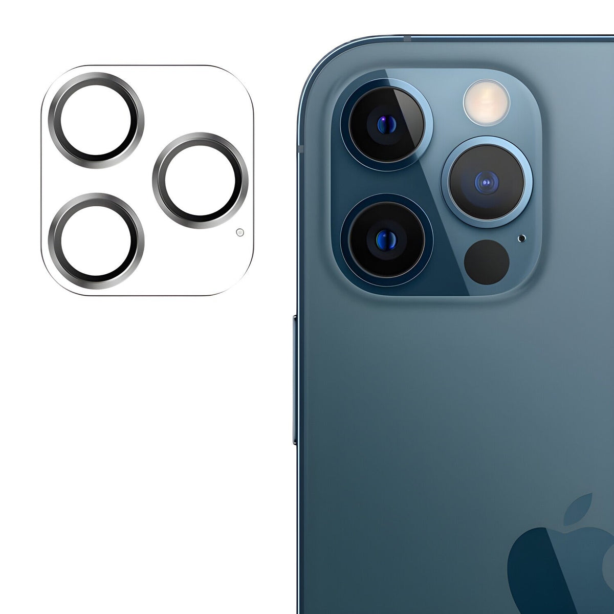 Zaštitno staklo za kameru Joyroom za Apple iPhone 12 Pro Max - Prozirna