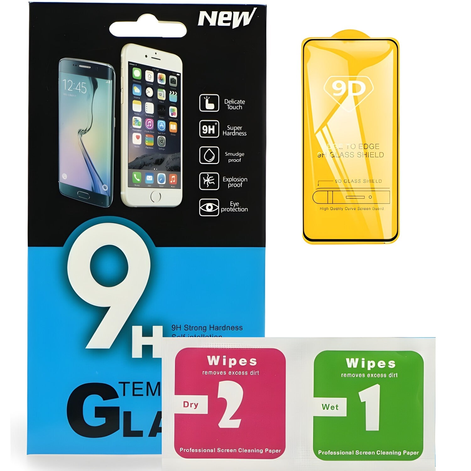 9D zaštitno staklo Fenix za Xiaomi Redmi 10X Pro 5G - Crna KP16267