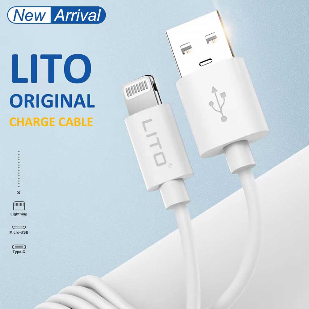 LITO - USB datový kabel Lightning, 2m