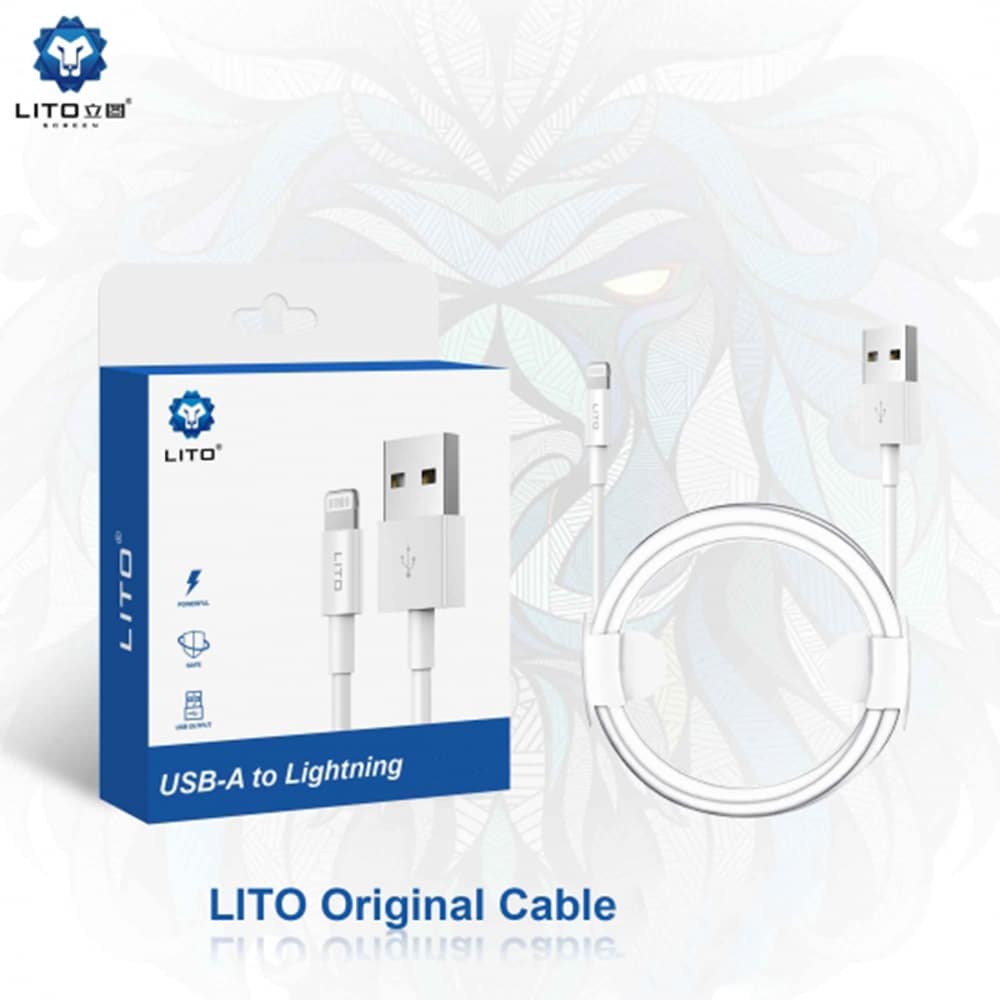 LITO - USB datový kabel Lightning, 2m