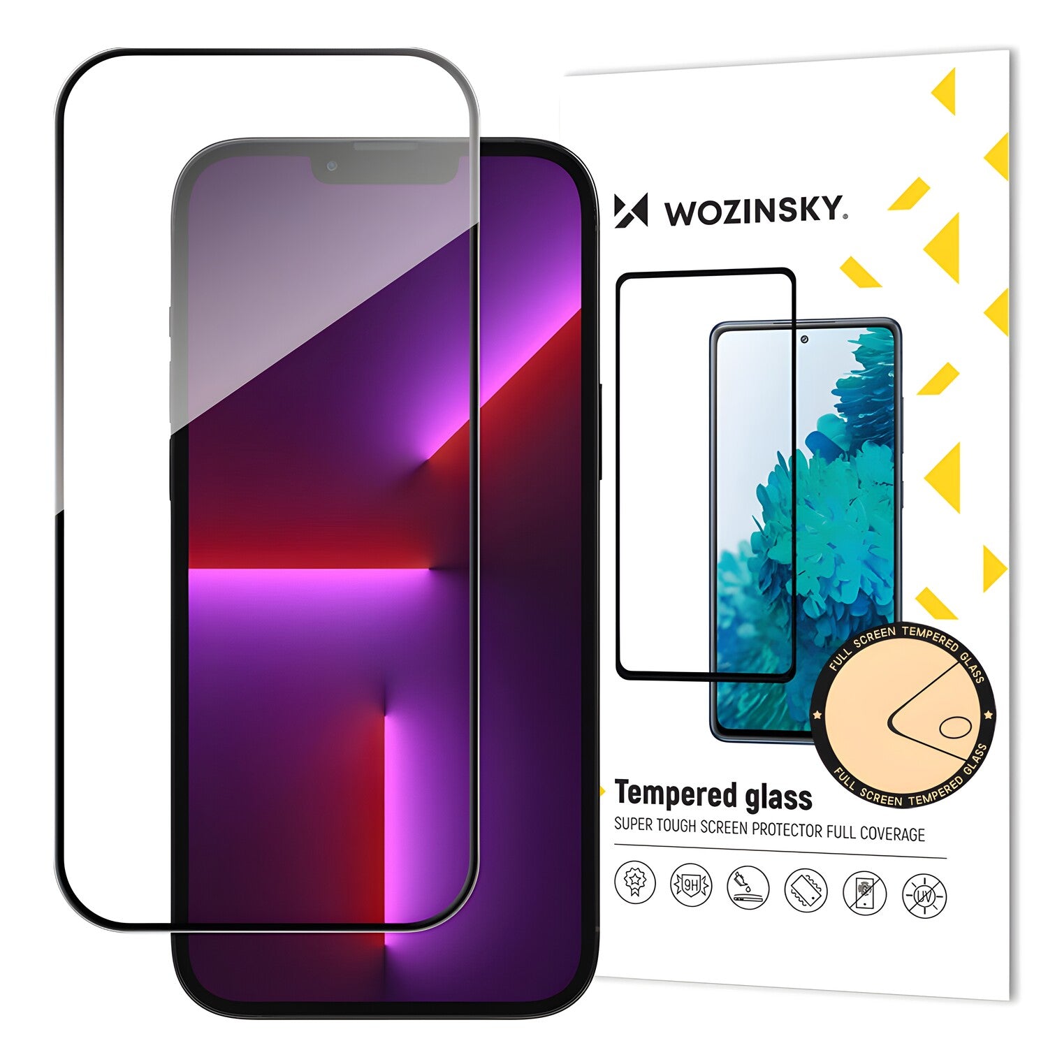 Wozinsky zaštitno kaljeno staklo za Apple iPhone 14 - Crna KP22123