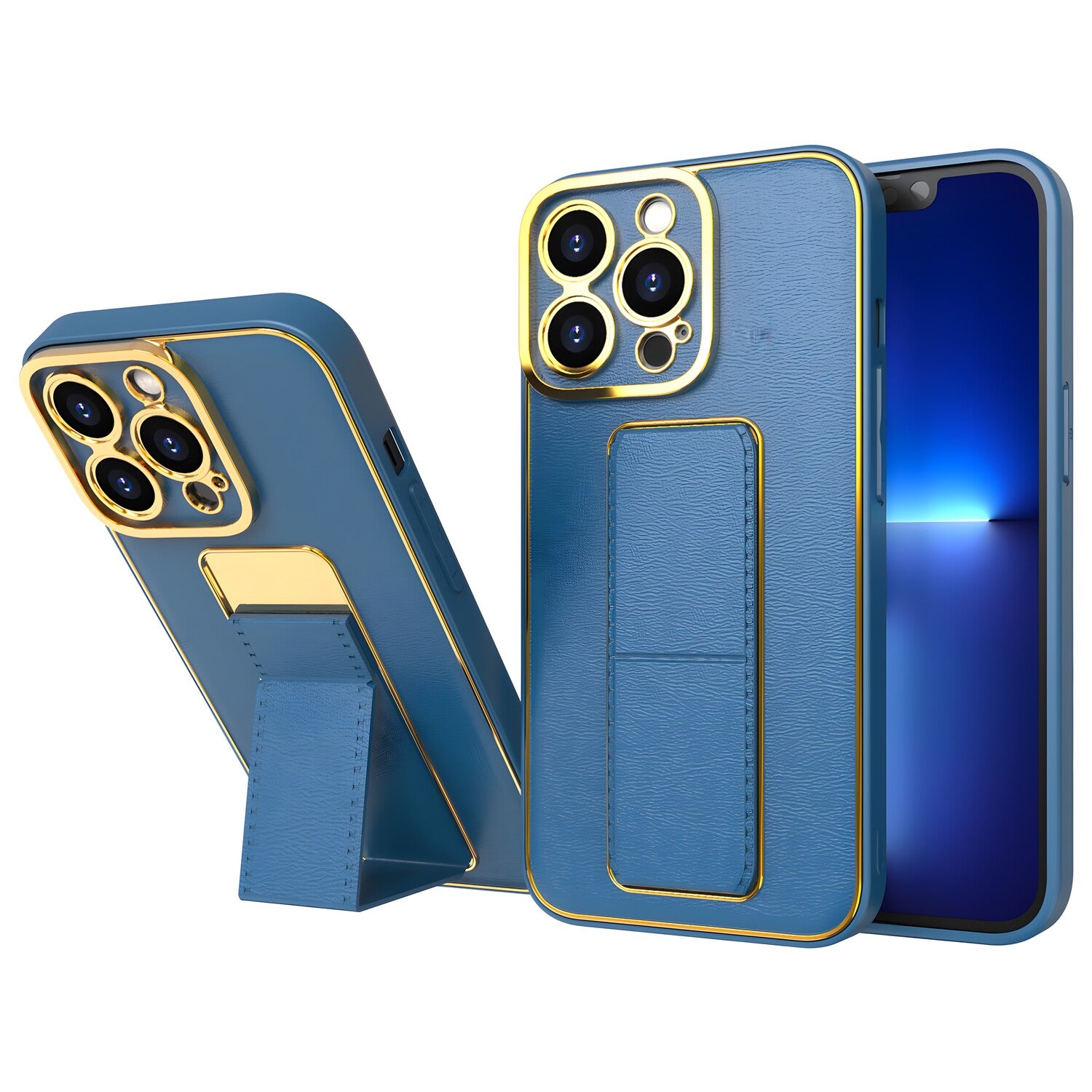 Luxury Kickstand futrola za Apple iPhone 12 Pro - Plava KP24881