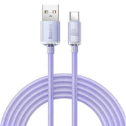 Baseus USB - USB - C 100W kabel - 2m - Ljubičasta KP25162
