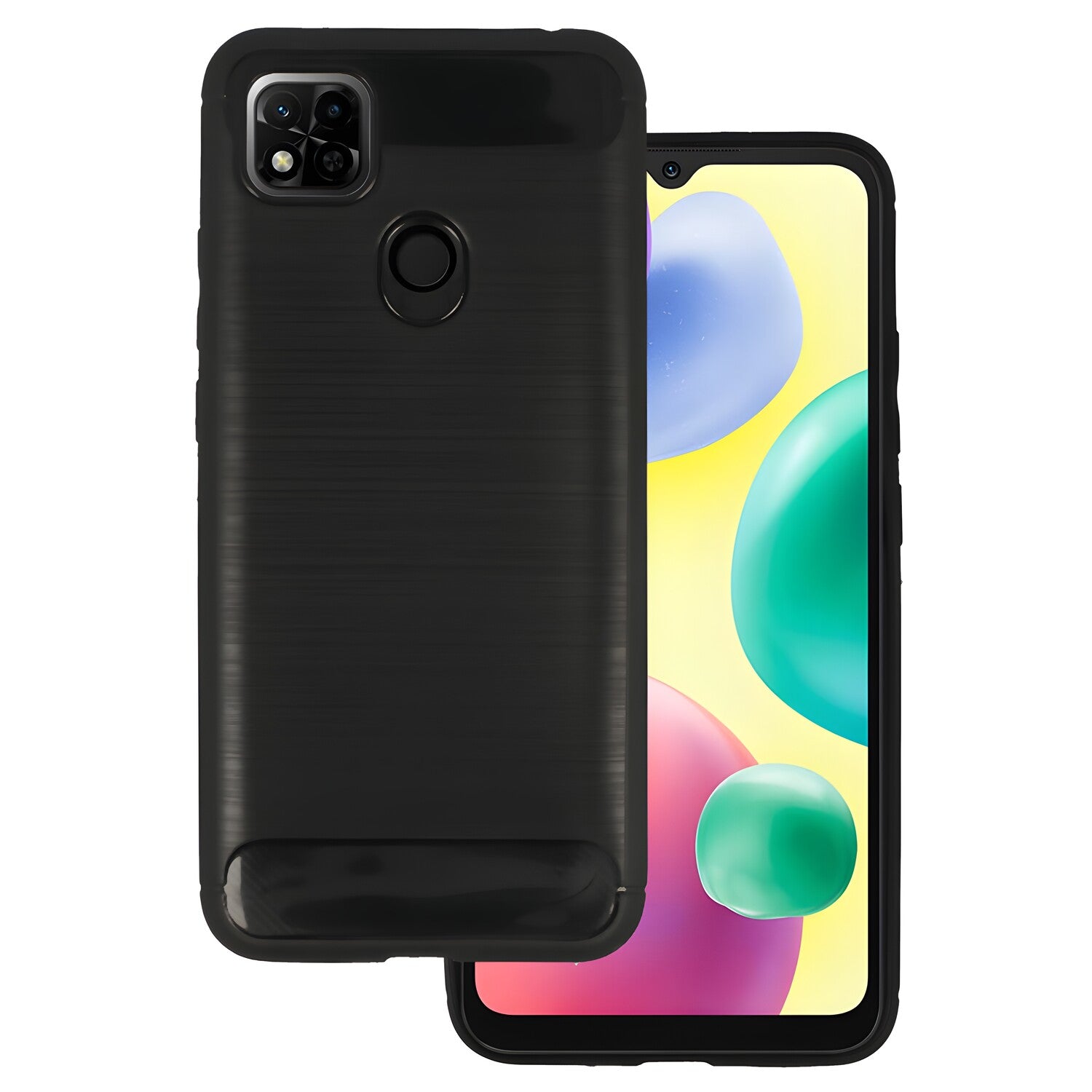 Futrola Carbon Shield TPU za Xiaomi Redmi 10A - Crna KP25277