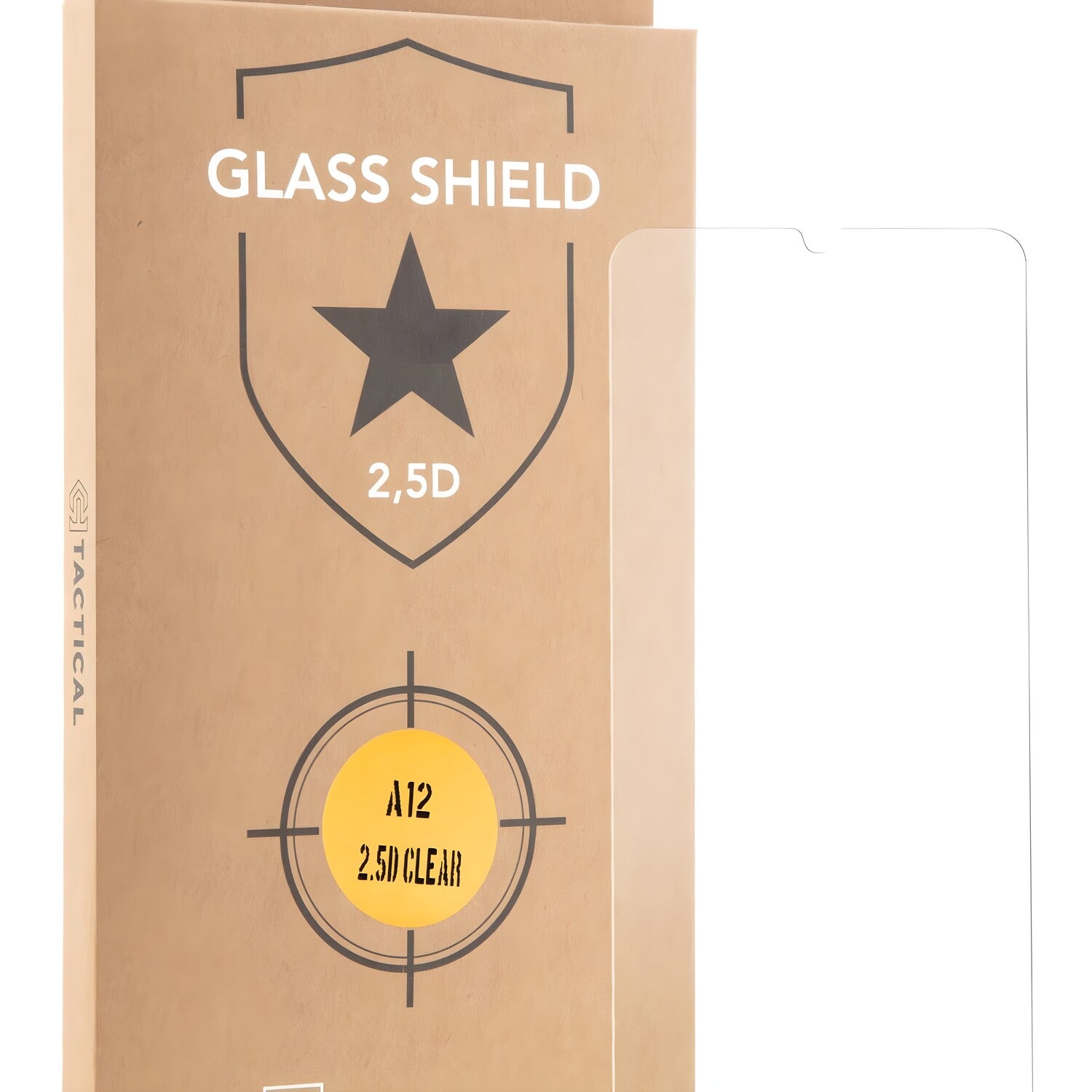 Tactical Glass Shield 2.5D staklo za Samsung Galaxy M12/Galaxy A32 5G/Galaxy A12/Galaxy A02s - Prozirna KP25774