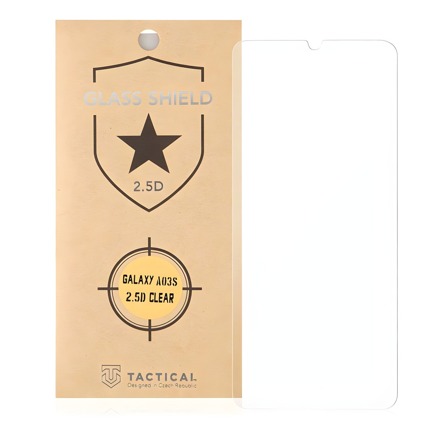 Tactical Glass Shield 2.5D staklo za Samsung Galaxy A03s/Galaxy A03 - Prozirna KP25792