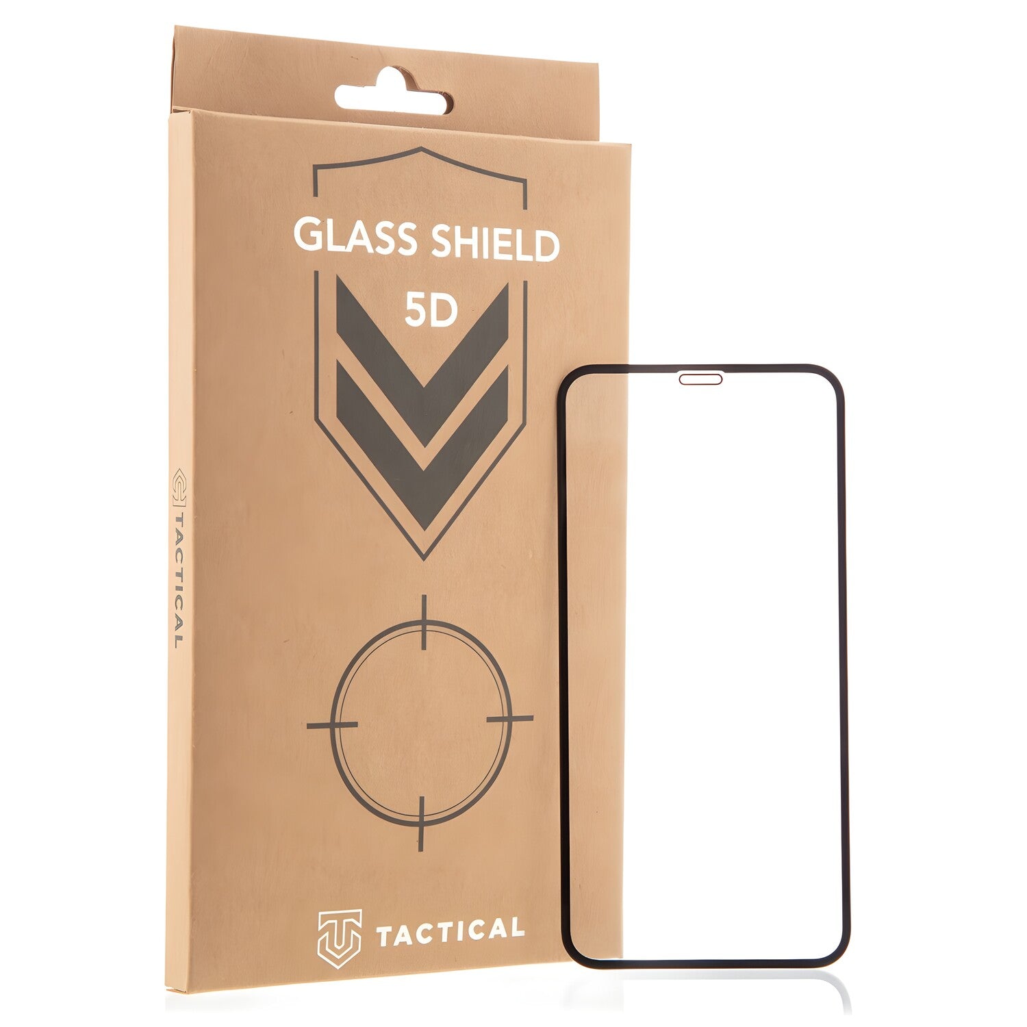 Tactical Glass Shield 5D staklo za Apple iPhone 11 Pro/iPhone XS/iPhone X - Crna KP25841