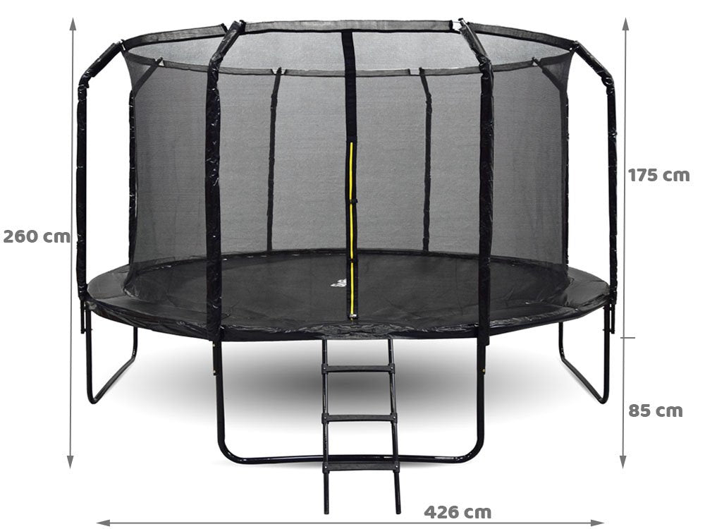SkyFlyer trampolin crni – 426 cm
