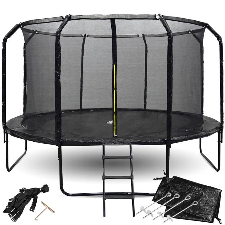 SkyFlyer trampolin crni – 426 cm