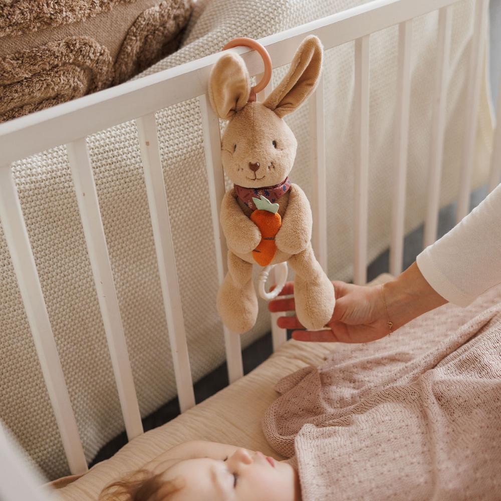 BabyOno Viseća glazbena igračka zec Karo