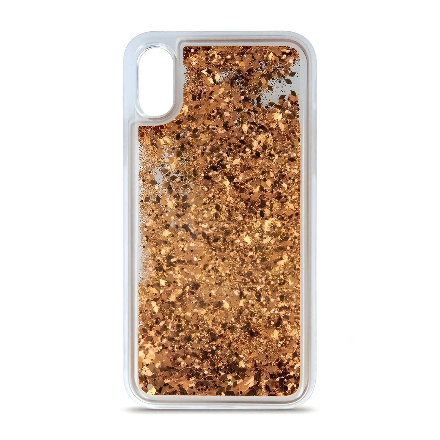 Futrola s tekućim šljokicama za Nokia 7.2/6.2 - Zlatna KP26725