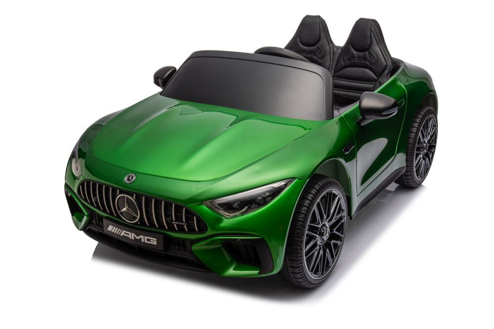 Licencirani auto na akumulator Mercedes AMG SL63 - zeleni/lakirani